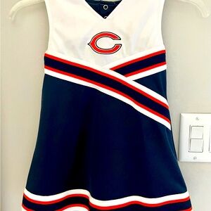 Girls Toddler Chicago Bears NFL Cheerleading Dress